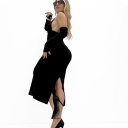 abito con manicotti removibili mystery